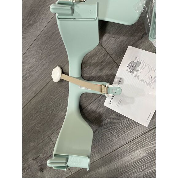 Stokke Tripp Trapp Baby Set V3 High Chair Blue For 6 Months Plus Safety Support - Picture 4 of 5